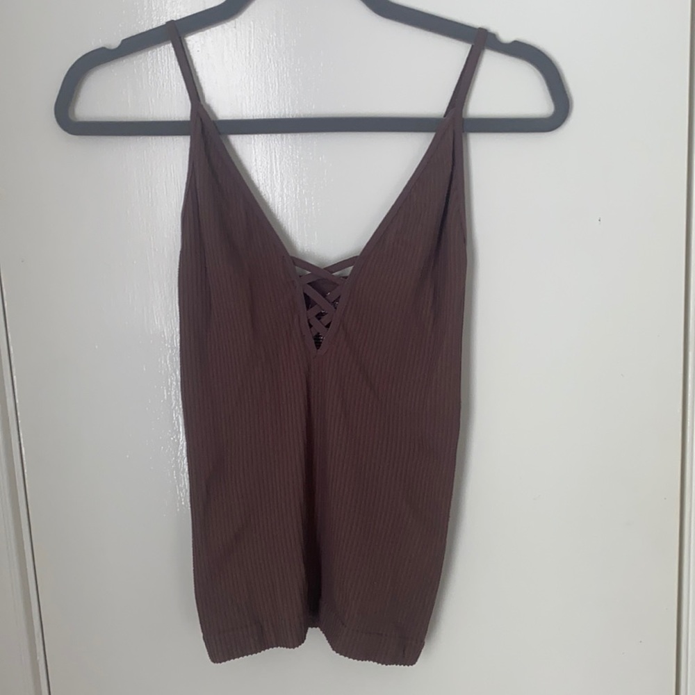 Purple free people layering top.